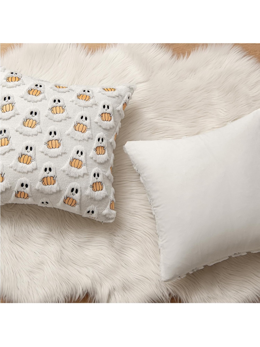 Festive Fall Decorative Throw Pillow Covers - Set of 2 - Picture 4 of 5